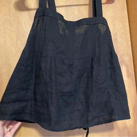 J Crew bow back linen tank top - Picture 3 of 4